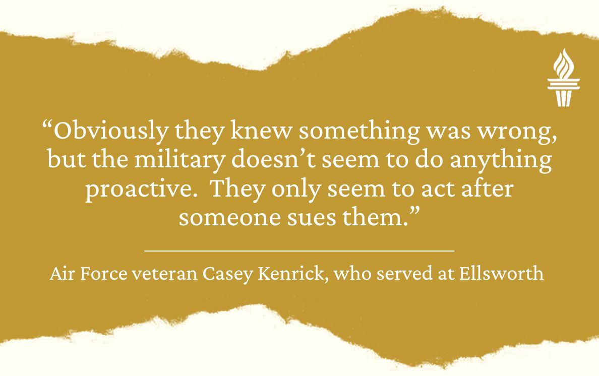 Casey Kenrick quote on firefighting foam