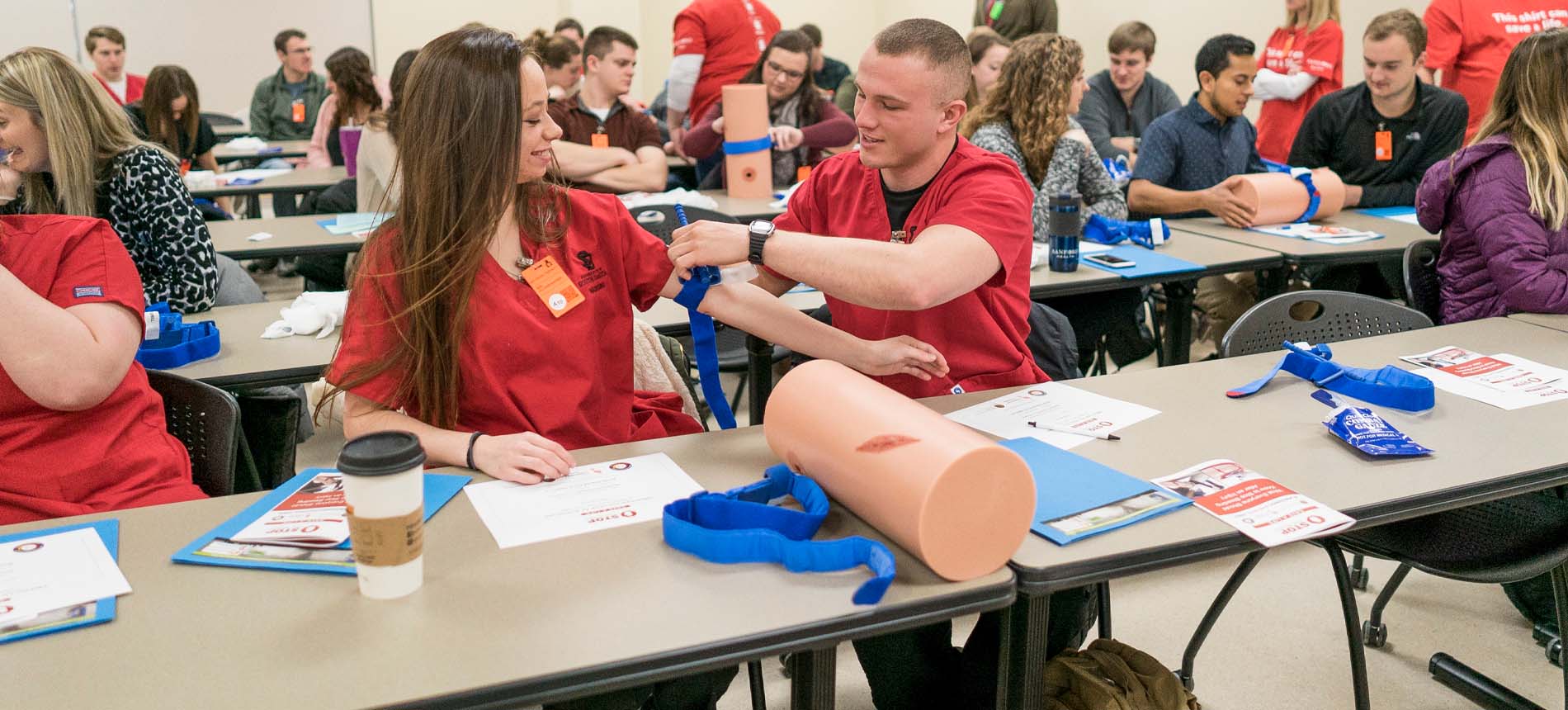 University of South Dakota nursing students