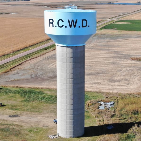 Randall Community Water District water tower