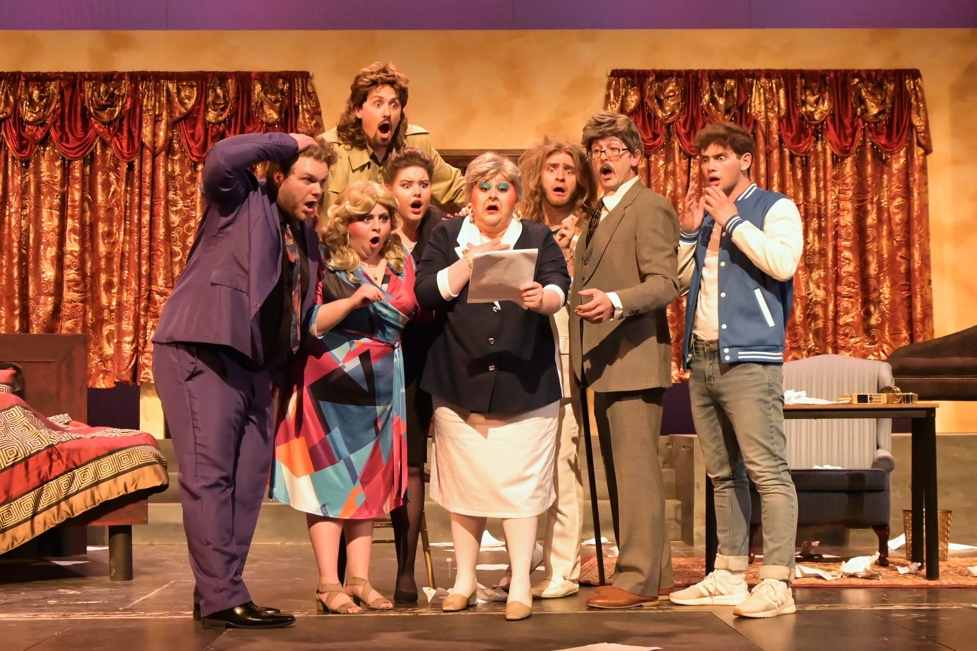 University of South Dakota Opera students staged a performance of Puccini's "Gianni Schicchi" in 2023.