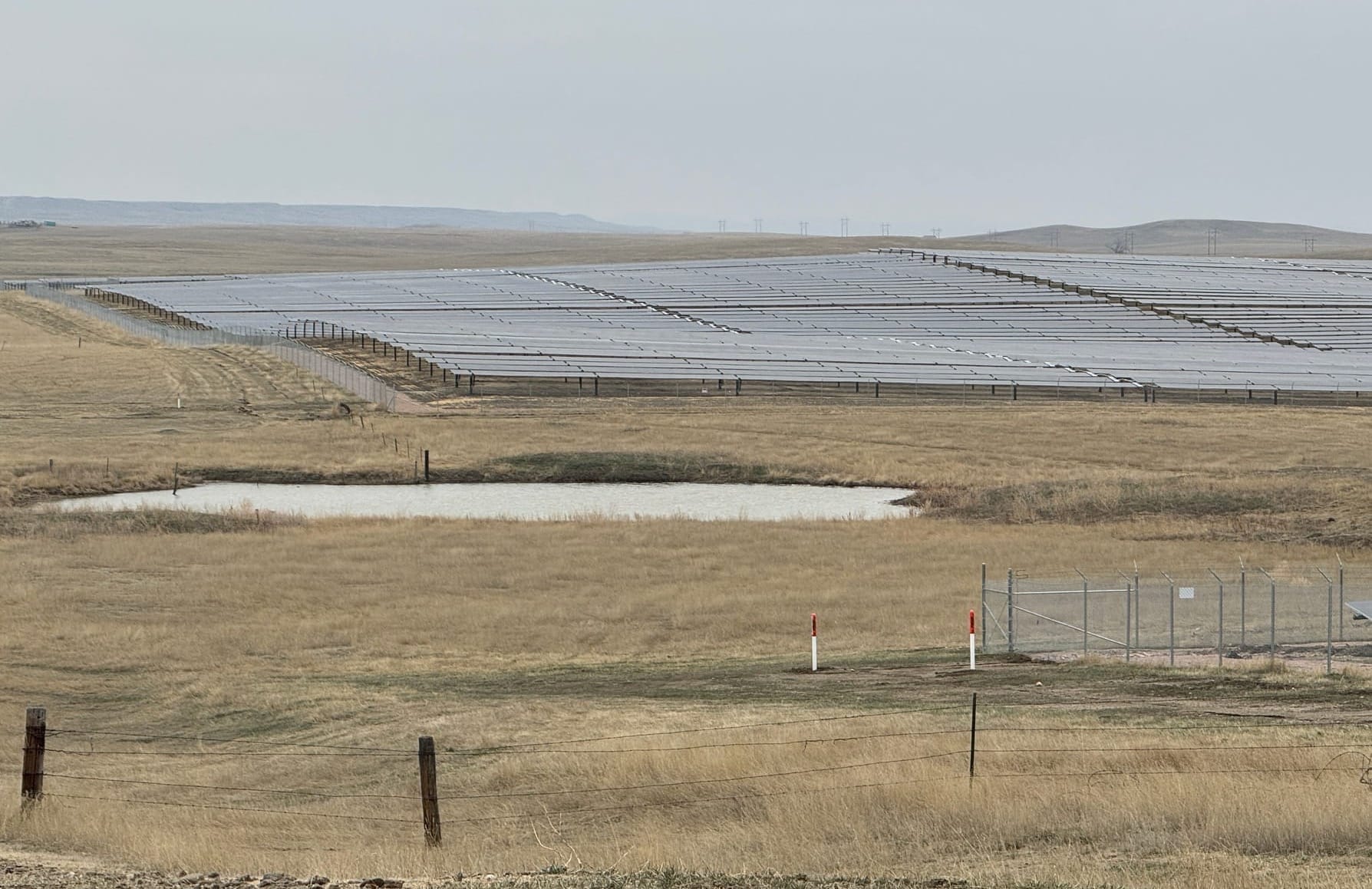 Wind Springs solar facility in New Underwood, South Dakota