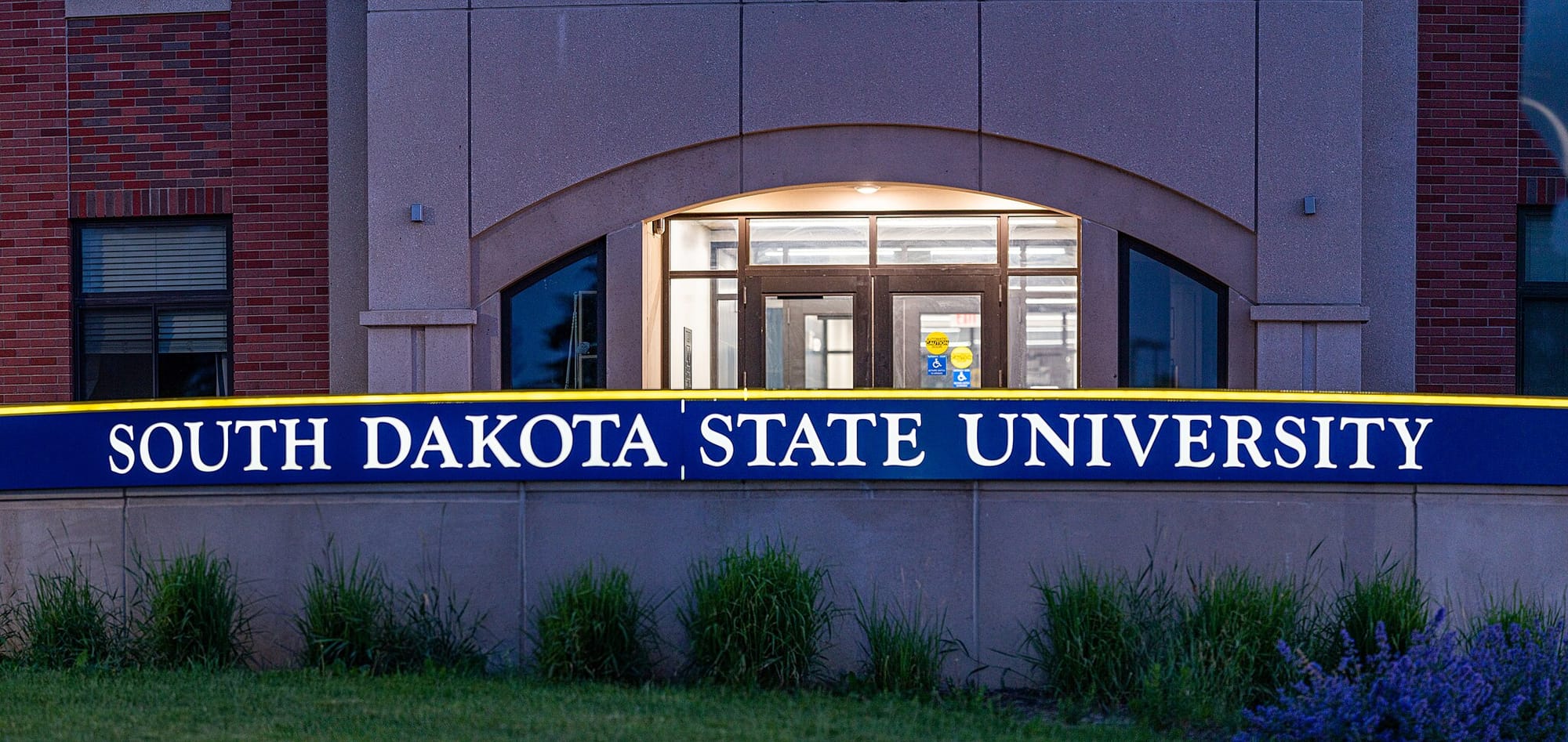 The exterior of a building on the South Dakota State University campus