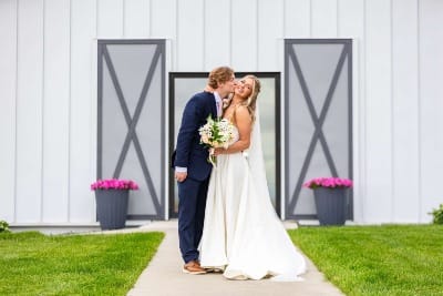 Anna Dircks and Jackson Dircks at their wedding in May 2025 (Photo: Anna Dircks)