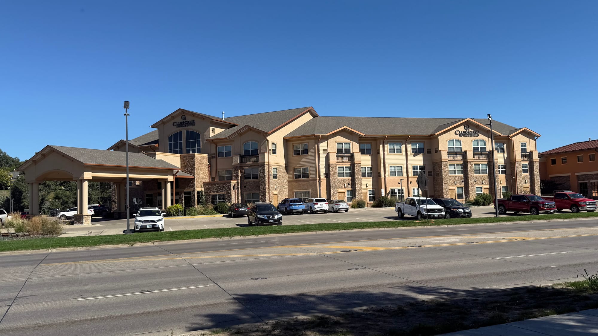 The Clubhouse Hotel and Suites in Pierre, S.D., was a project funded through a TIF district. Sen. Jim Mehlhaff, who was on the city commission when it was approved, said it's an example of a beneficial TIF. Prior to becoming a hotel and conference center, it was a truck stop.