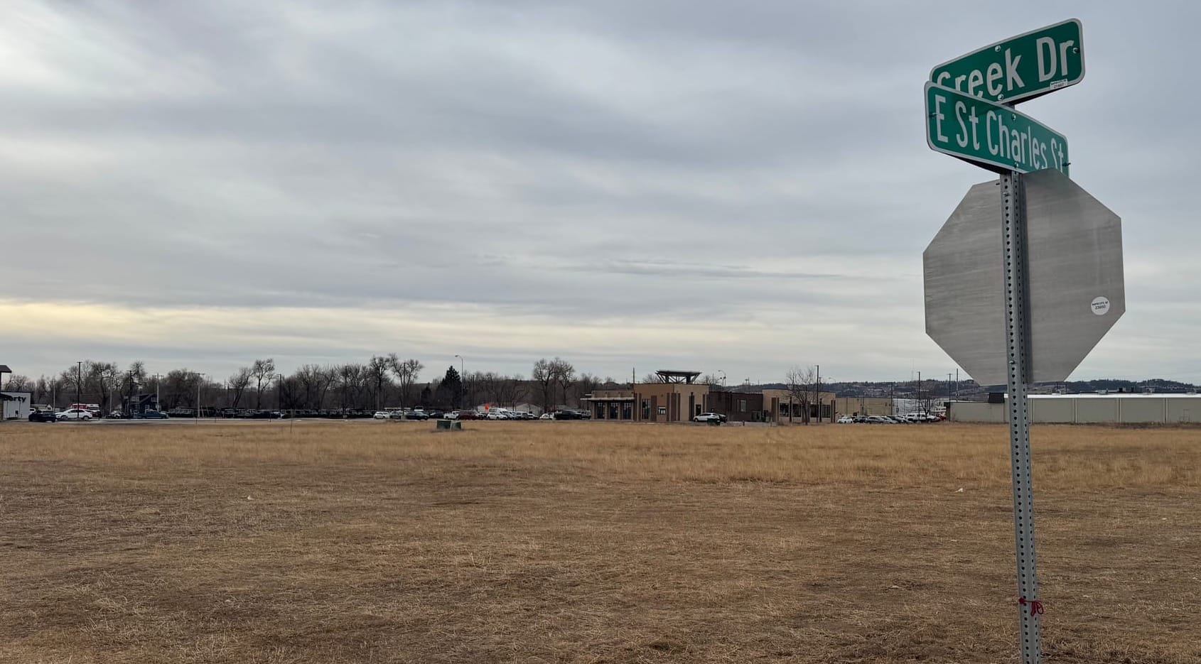 This vacant lot in southeast Rapid City, S.D., on Jan. 28, 2026, will be the site of a 40-unit subdivision, the largest single housing project ever developed by a Habitat for Humanity affiliate in South Dakota.