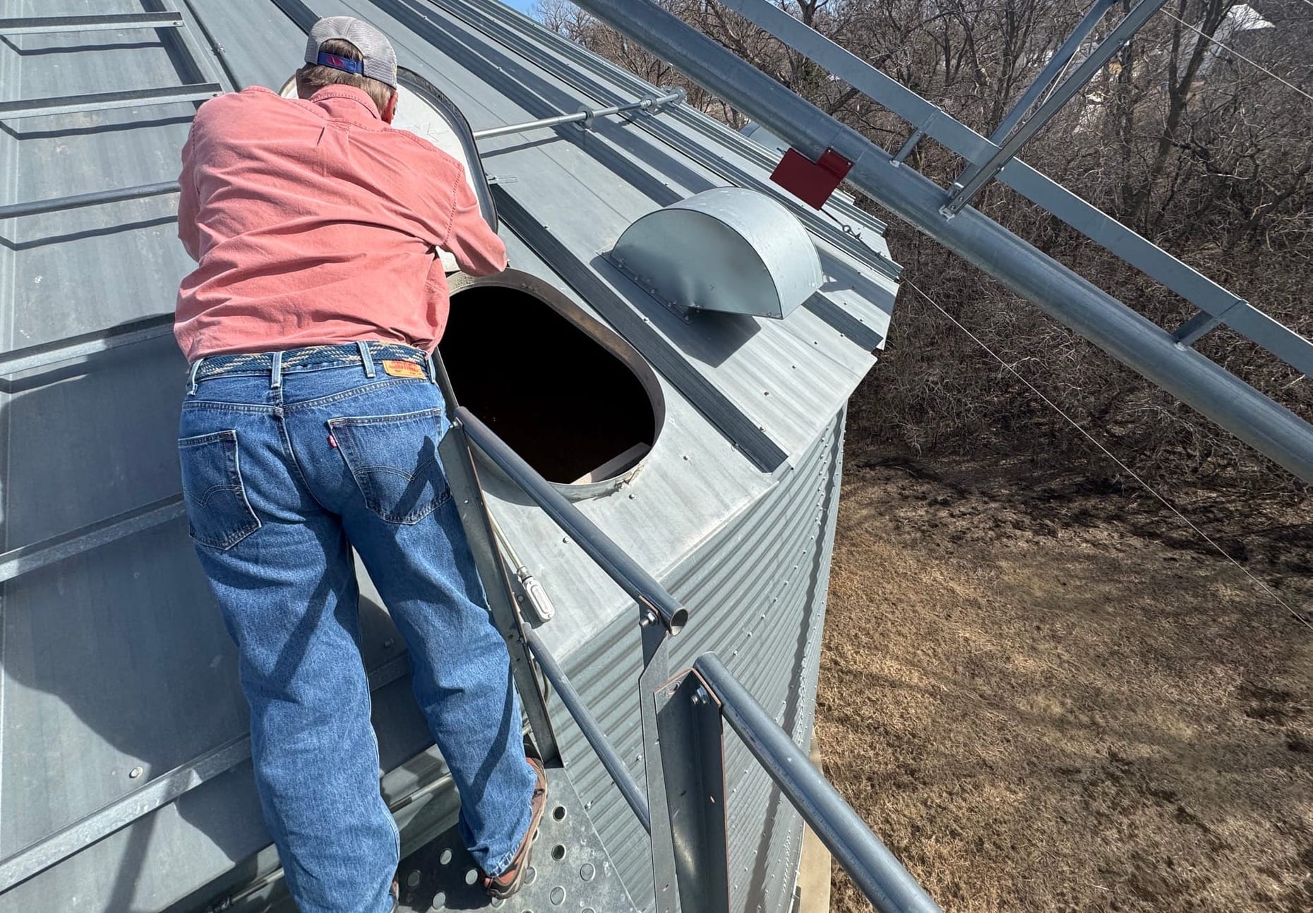 Lyons, S.D., grain farmer Jeff Thompson