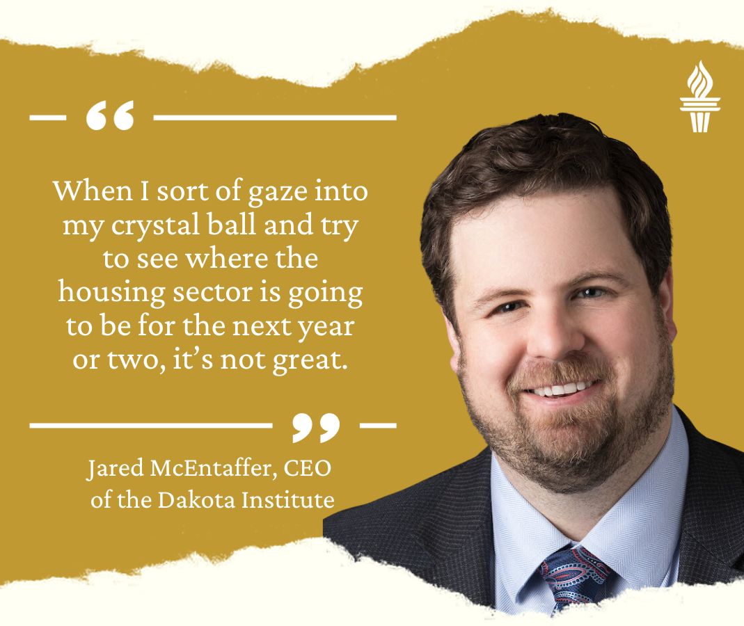 South Dakota housing market Building permits signal trouble