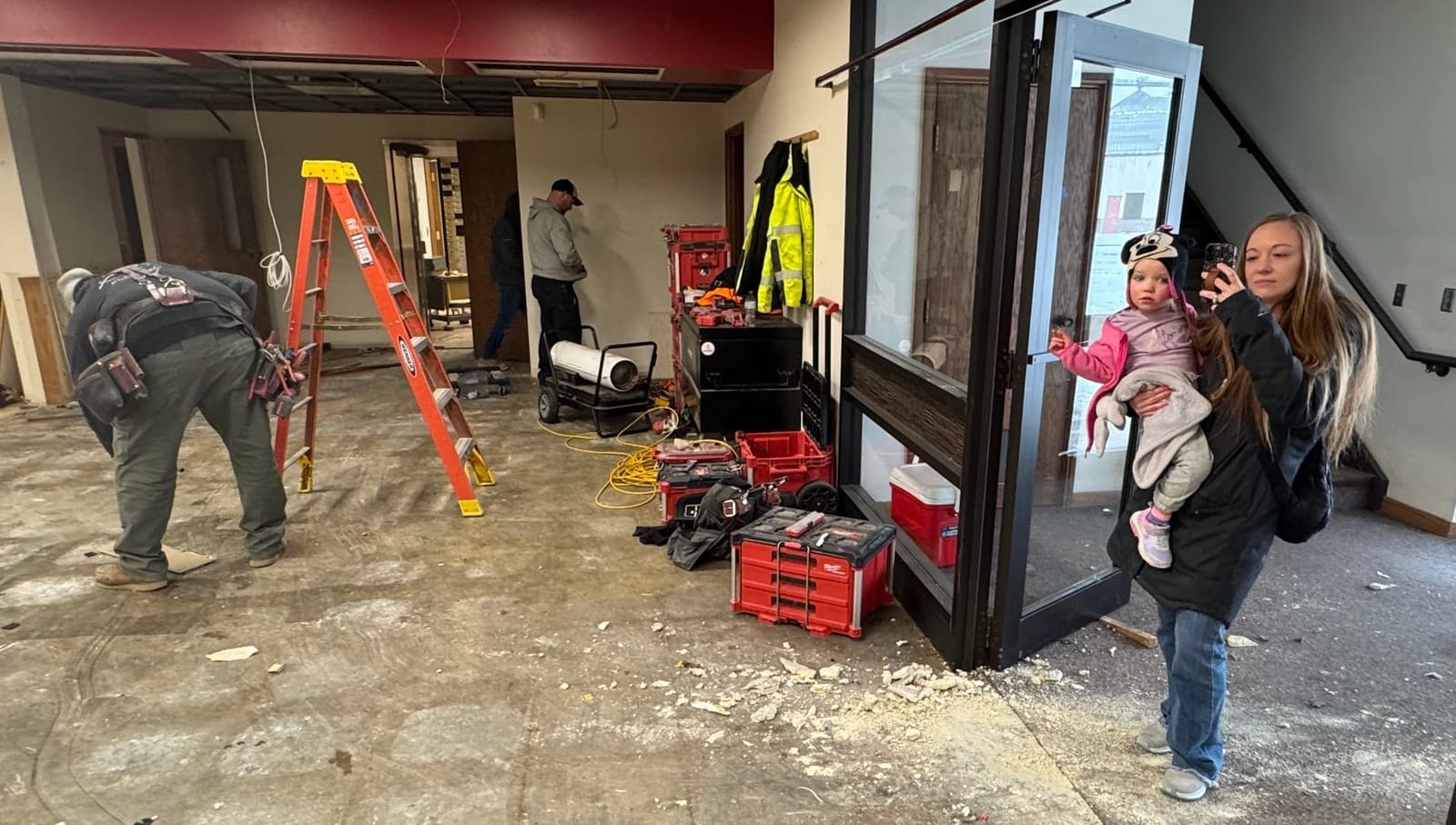 Grassroots effort in Redfield turning old bank into day care