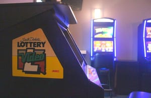 Does South Dakota have the highest number of gaming machines per capita?