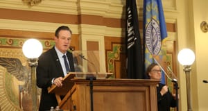 In lean year, governor offers no increase in 'big 3' spending