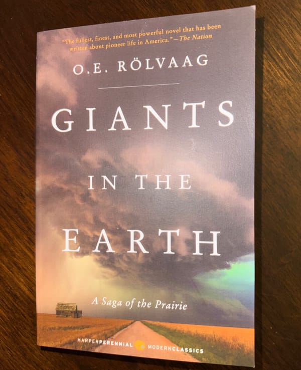 Cover of “Giants in the Earth"