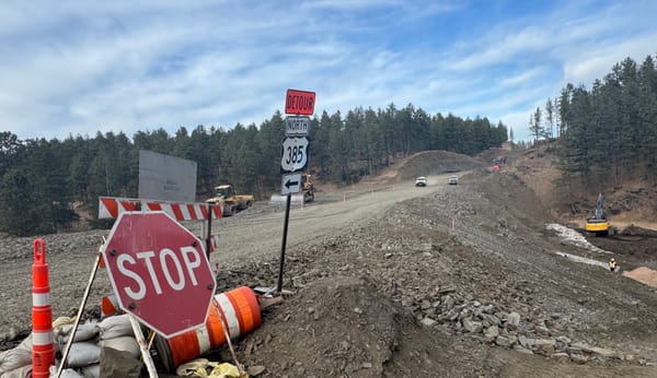Moving mountains: Blasting and clawing toward a safer US 385