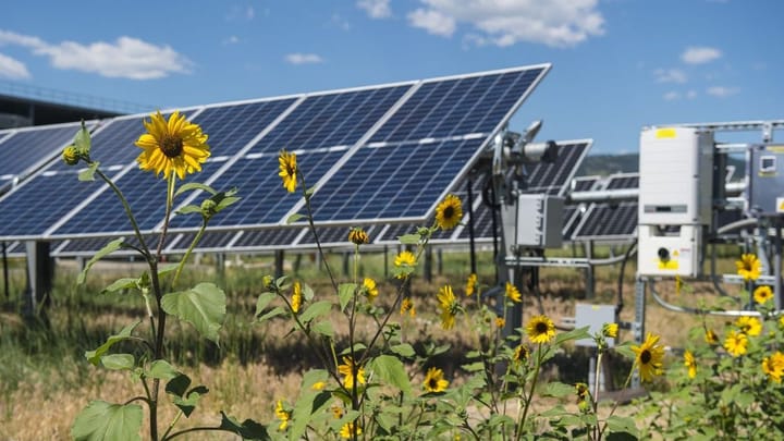 Wild Springs Solar Project near New Underwood, South Dakota.