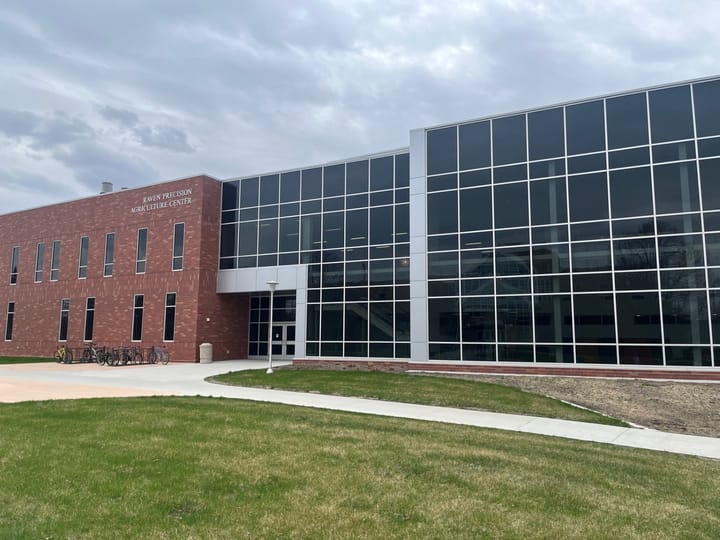 The Raven Precision Agriculture Center on the South Dakota State campus in Brookings, S.D.