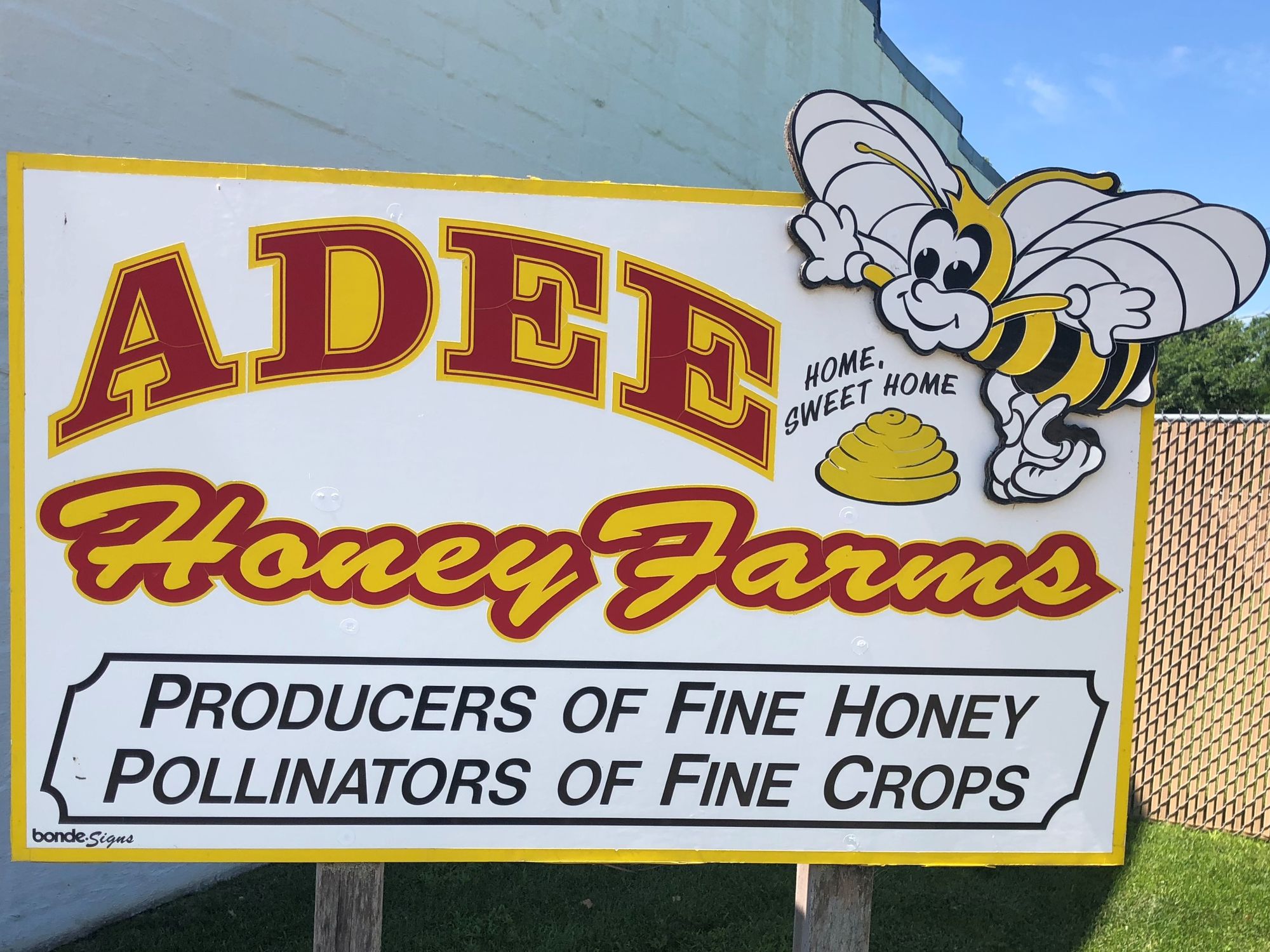 Adee Honey Farms bee