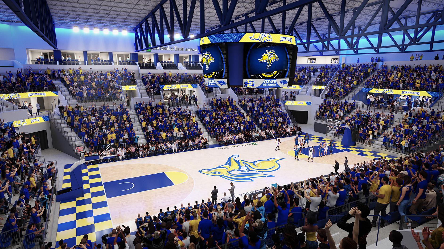 South Dakota State Frost Arena renovations