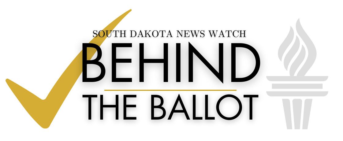 South Dakota News Watch behind the ballot logo