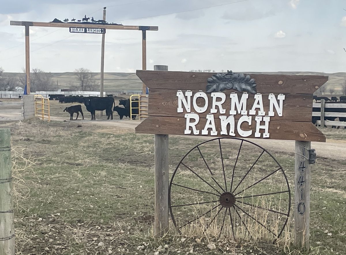 The Norman Ranch near a proposed gun range