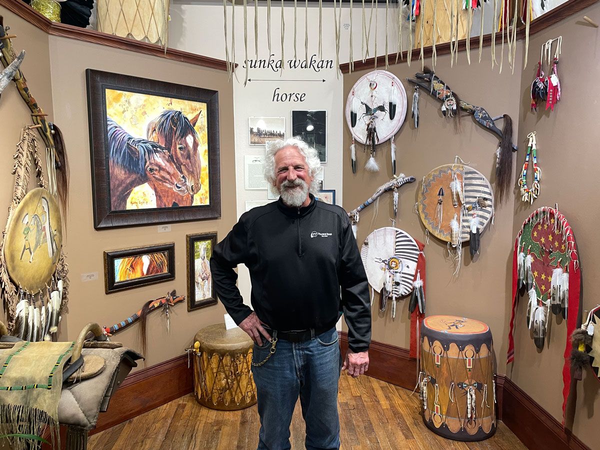 Native American art at Prairie Edge in Rapid City