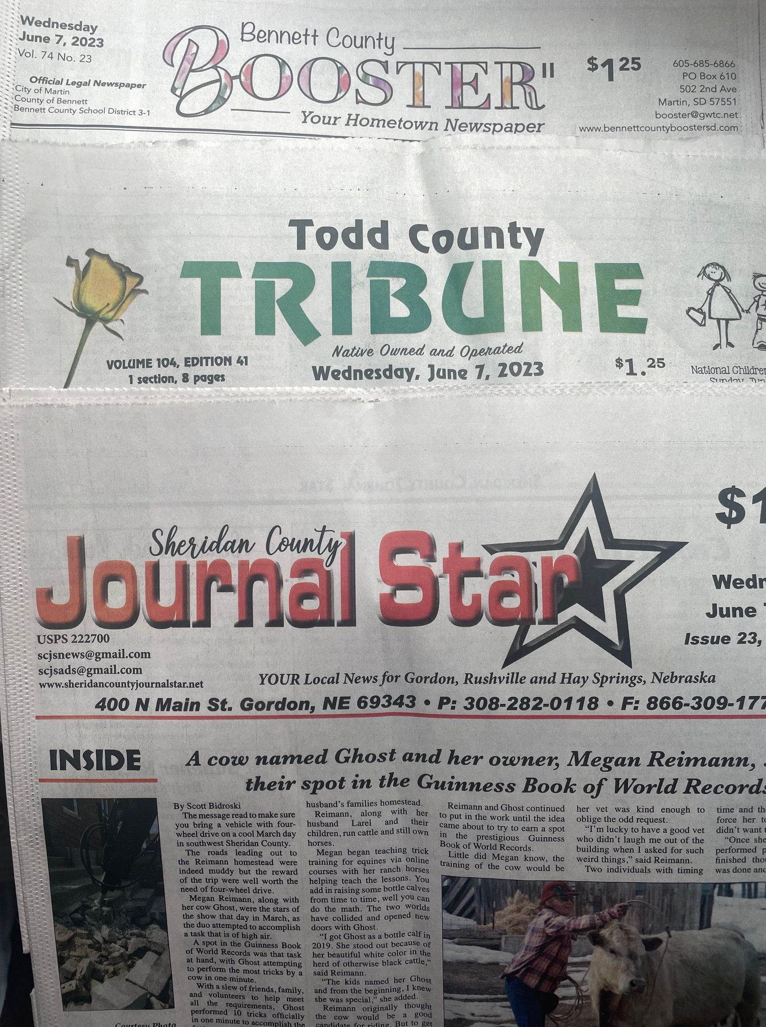 South Dakota weekly newspapers