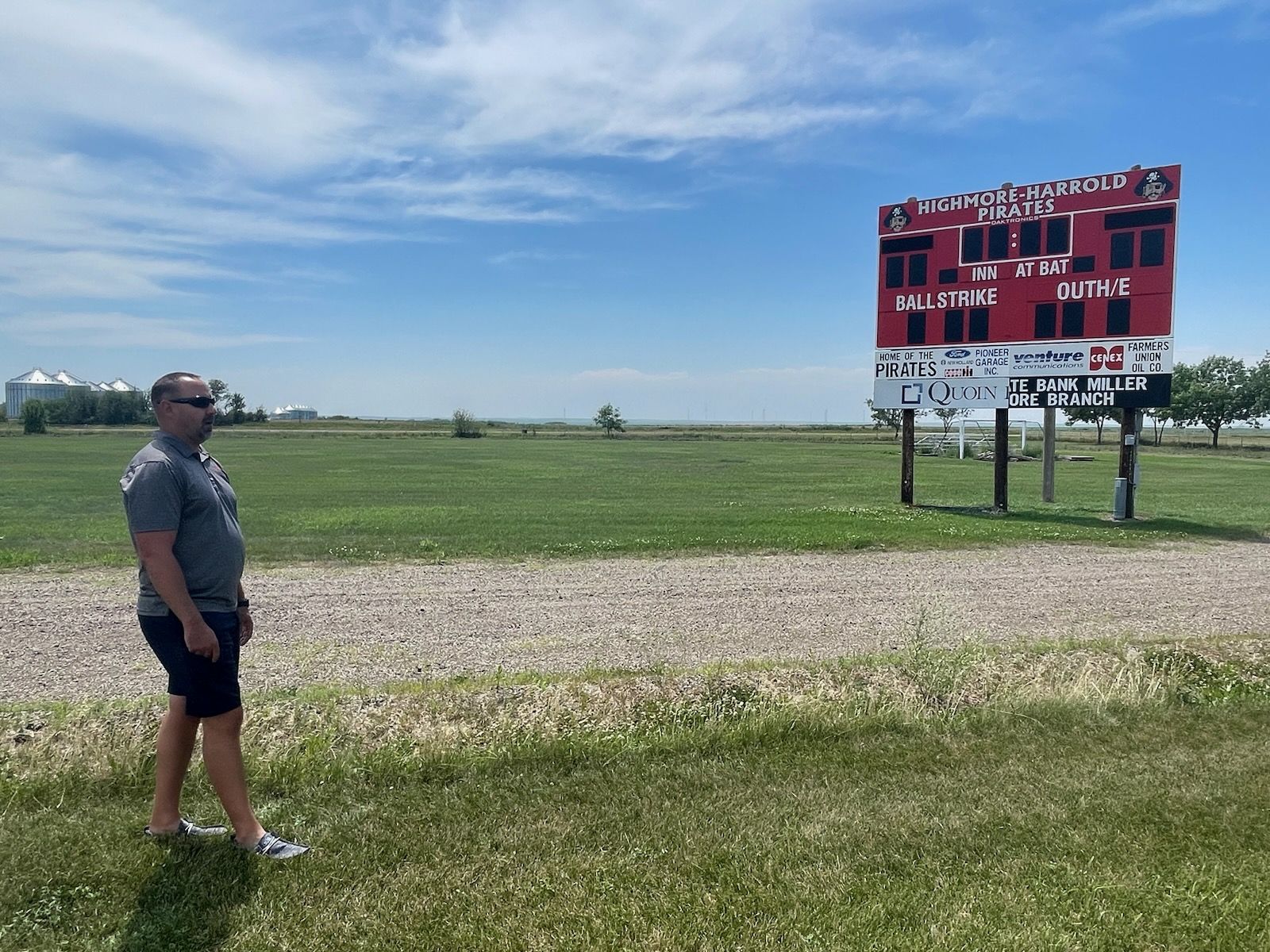 Quinton Cermak, superintendent of Highmore-Harrold School District