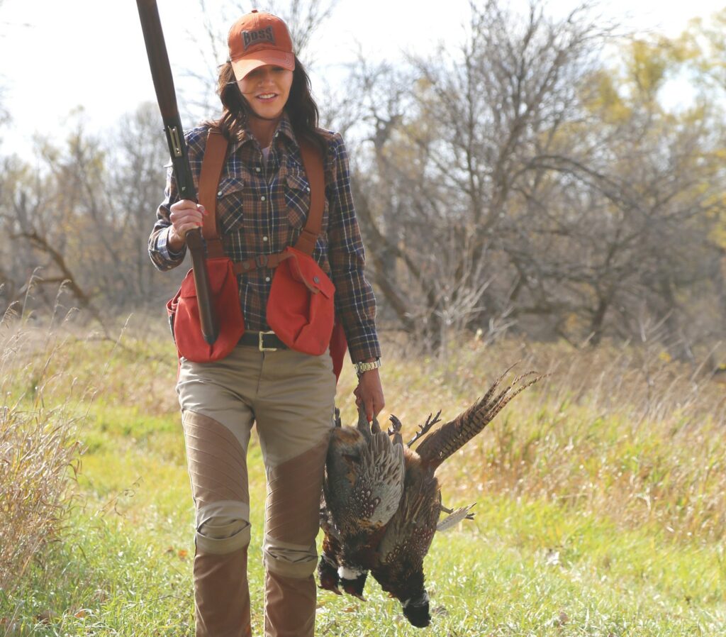 Governor Kristi Noem pheasant hunting