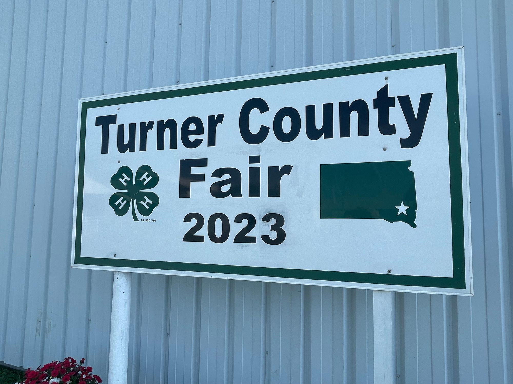 Turner County Fair sign